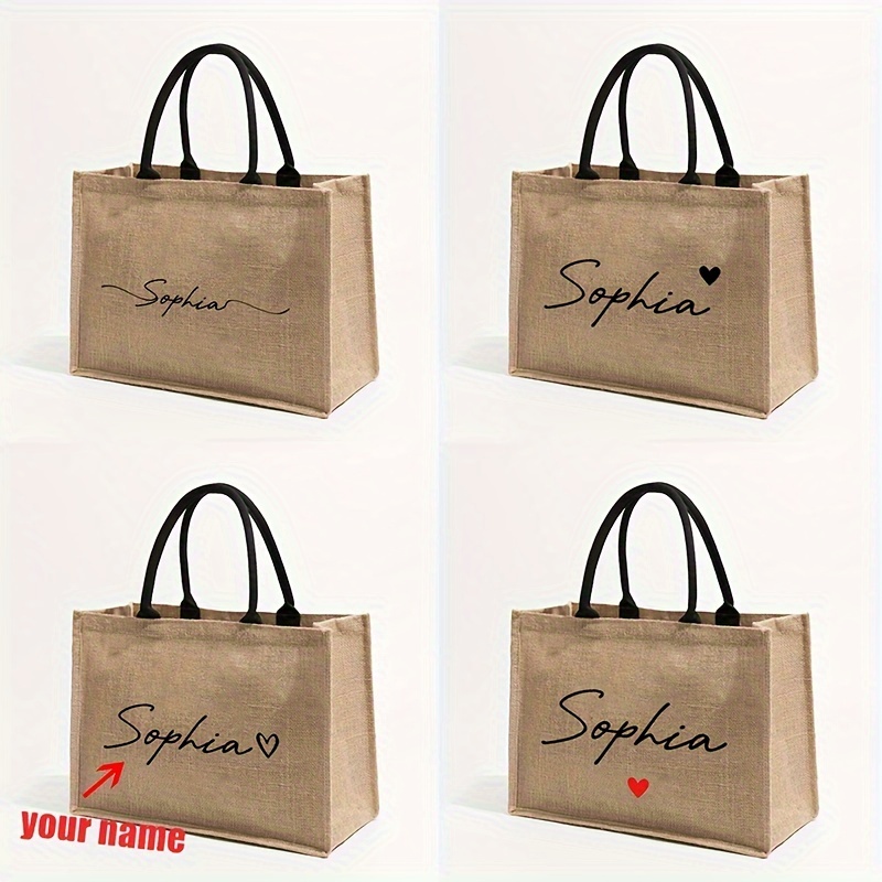 Bolsa de Playa Personalizada c - Linen Bag Bulk reseña y precio