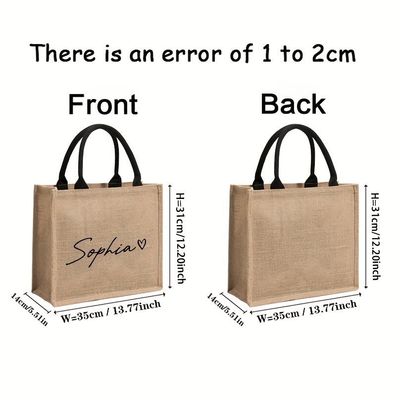 Bolsa de Playa Personalizada c - Linen Bag Bulk reseña y precio