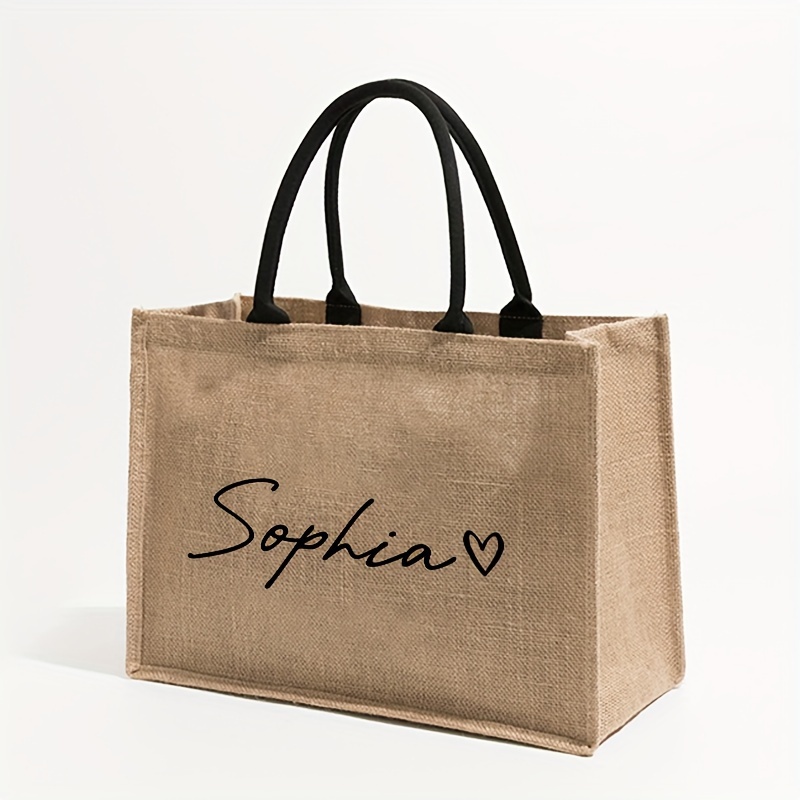Bolsa de Playa Personalizada c - Linen Bag Bulk reseña y precio