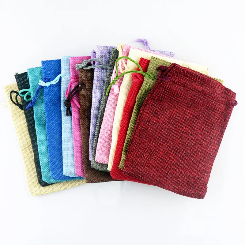 Lote de 50 Bolsas de Regalo de - Linen Bag Bulk reseña y precio