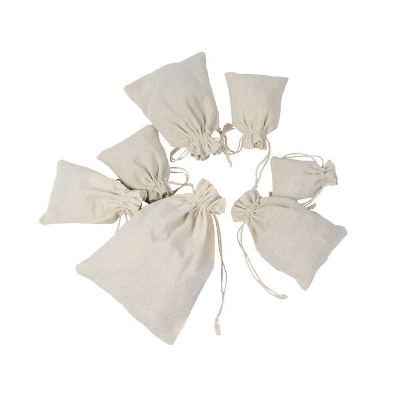 Bolsa de regalo con cordón de  - Linen Bag Bulk reseña y precio