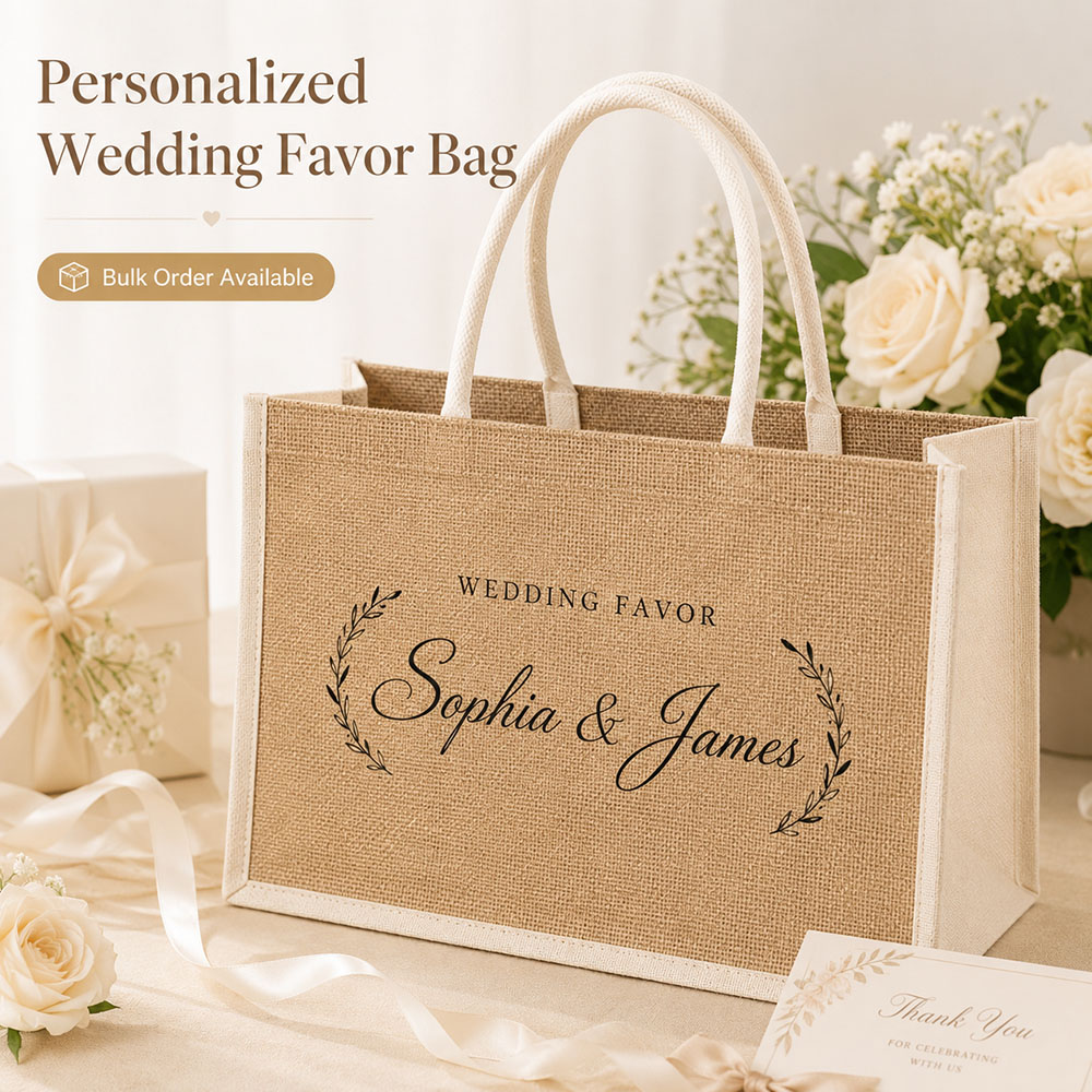 Bolsa de Regalo de Boda Person - Linen Bag Bulk reseña y precio