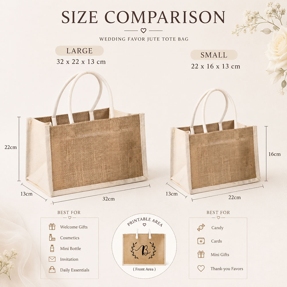 Bolsa de Regalo de Boda Person - Linen Bag Bulk reseña y precio