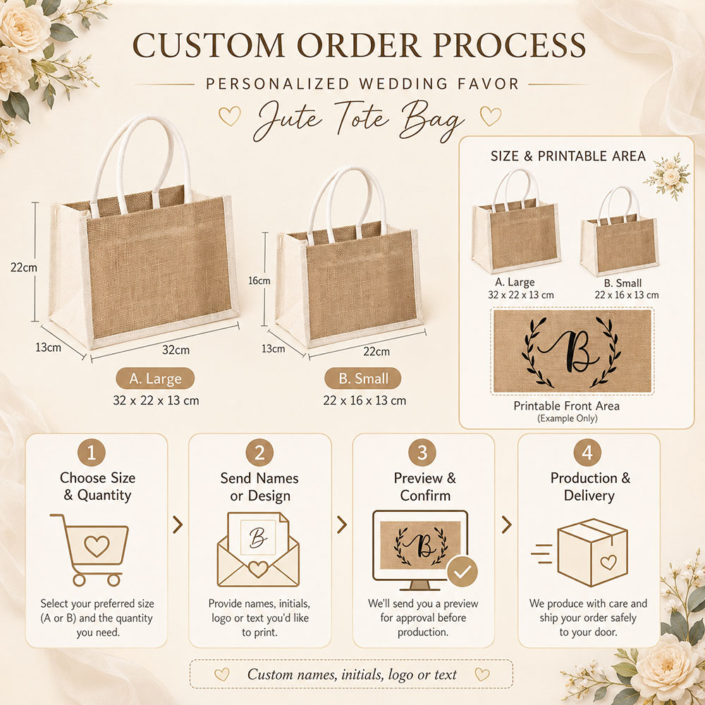 Bolsa de Regalo de Boda Person - Linen Bag Bulk reseña y precio